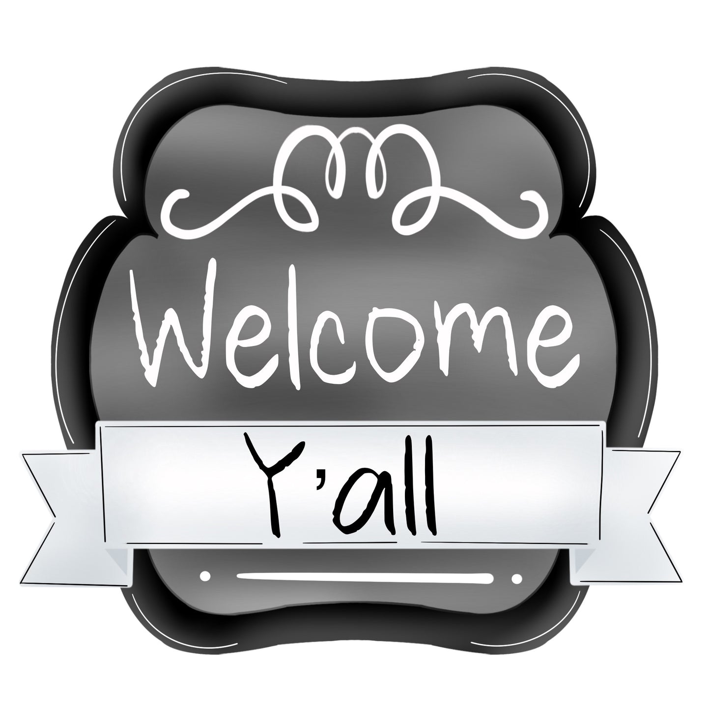 Paint by line- Welcome Banner
