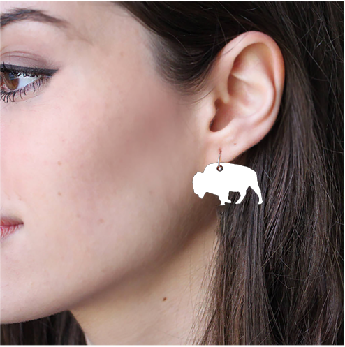 Sublimation Earring Blank - Buffalo