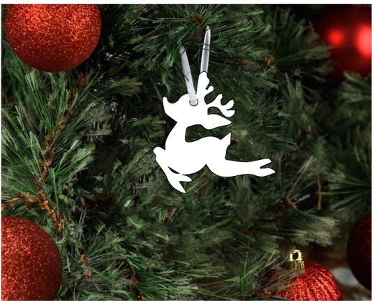Sublimation Ornament- Reindeer