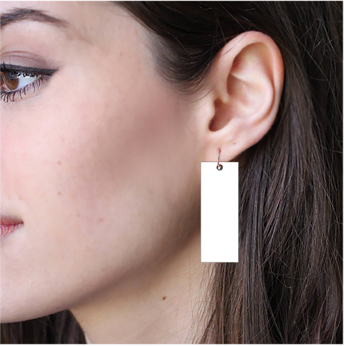 Sublimation Earring Blank - Rectangle